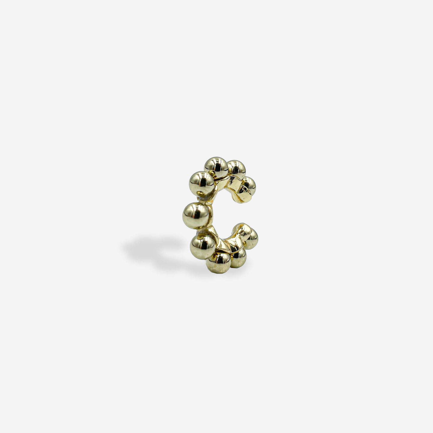 Earcuff Dots Dorado