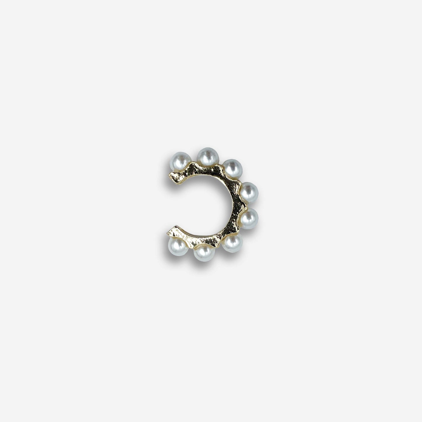 Earcuff Dots Beige