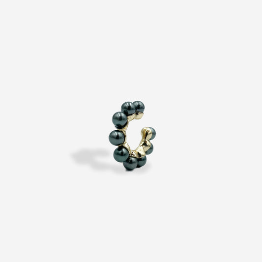 Earcuff Dots Gris