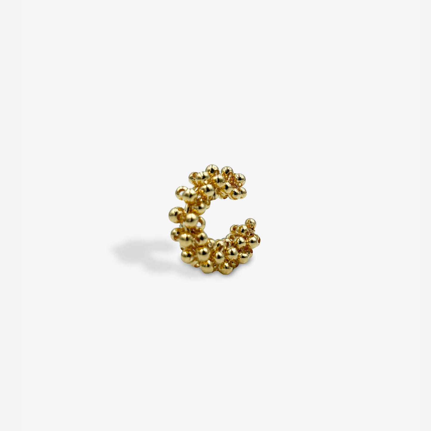 Earcuff Mini Dots Dorado